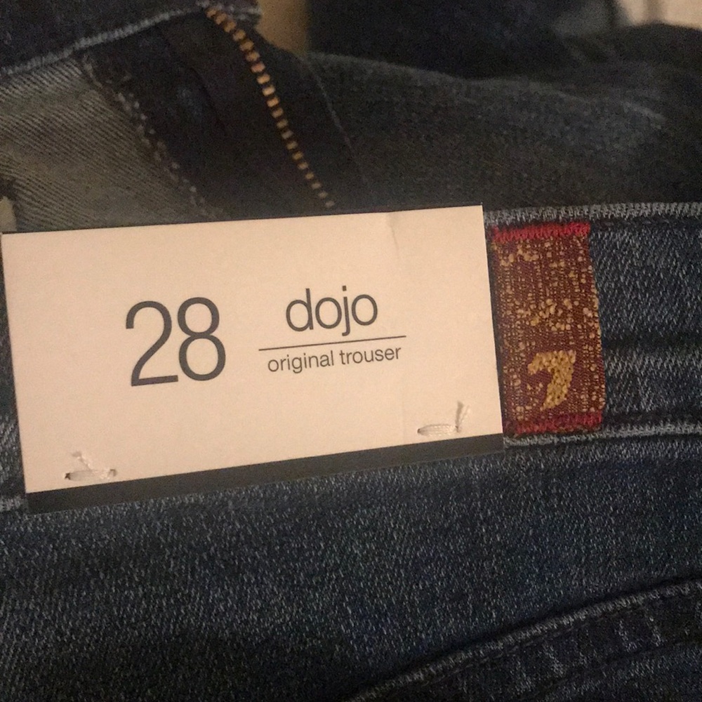 New 7FAM Dojo Original Trouser in Lake Blue - Picture 6 of 6